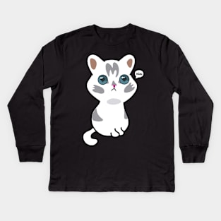 GATO BELLO Kids Long Sleeve T-Shirt